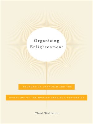 cover image of Organizing Enlightenment